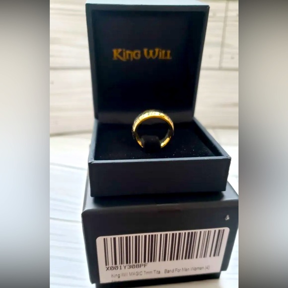 💍 King Will Men’s Wedding Band - Picture 1 of 11